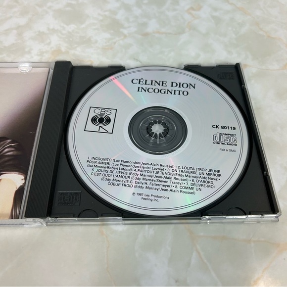 Céline Dion - Incognito CD 1987 - Picture 3 of 7